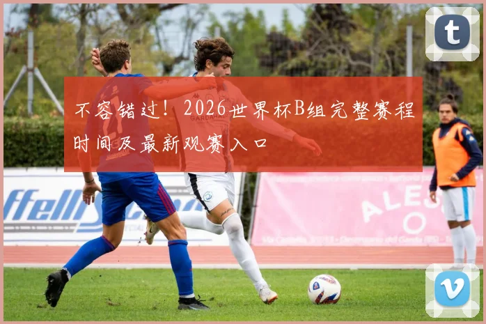 不容错过！2026世界杯B组完整赛程时间及最新观赛入口